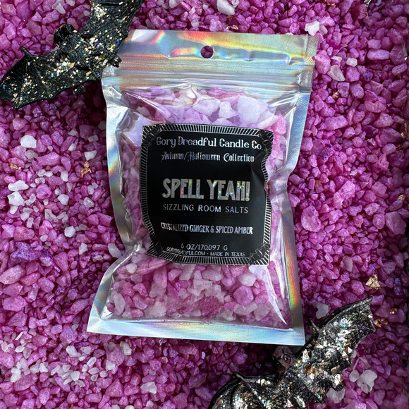 Spell Yeah! Sizzling Room Salt Potpourri: Crystallized Ginger & Spiced Amber - Picture 6 of 10